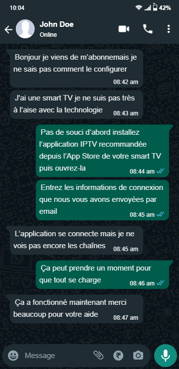 IPTV service